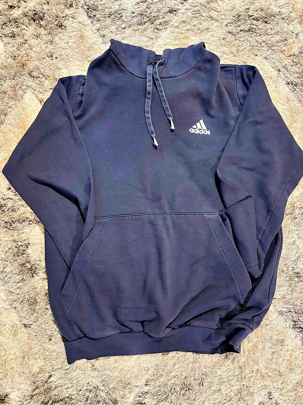 Adidas navy hoodie